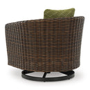 Signature Design by Ashley Horizon Hall P572-821 Swivel Lounge with  Cushion IMAGE 4