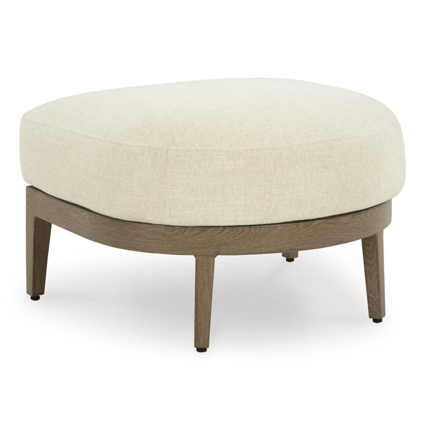 Signature Design by Ashley Serene Bay P671-814 Ottoman with Cushion IMAGE 1