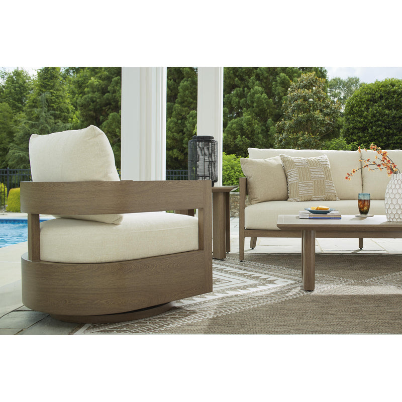 Signature Design by Ashley Serene Bay P671-821 Swivel Glider Chair with Cushion IMAGE 12