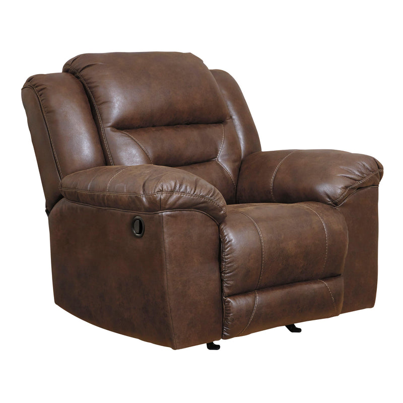 Signature Design by Ashley Stoneland Rocker Leather Look Recliner 3990425C IMAGE 2