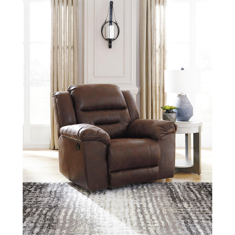 Signature Design by Ashley Stoneland Rocker Leather Look Recliner 3990425C IMAGE 5