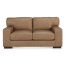 Signature Design by Ashley Lombardia Stationary Leather Match Loveseat 5730235C IMAGE 2