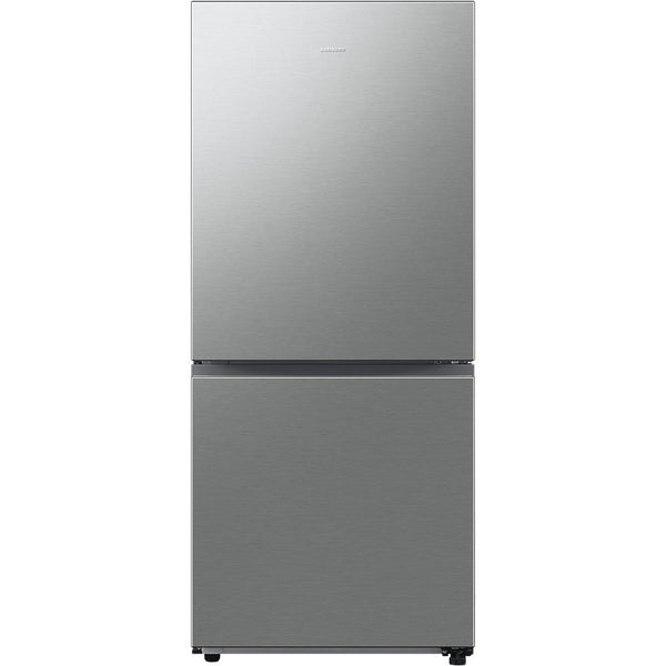 Samsung 30-inch 16 cu. ft. Counter-Depth Bottom Freezer Refrigerator with Digital Inverter Compression RB16DG6000SL/AA IMAGE 1