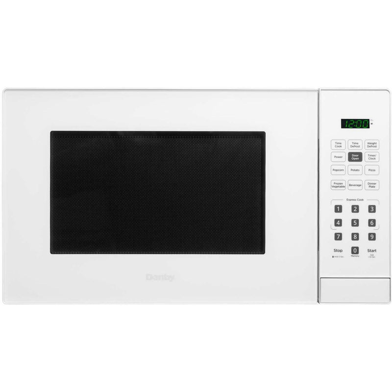 Danby 17-inch, 1.1 cu.ft. Countertop Microwave Oven with 6 Convenient Auto Cook Options DBMW1121BWW IMAGE 1