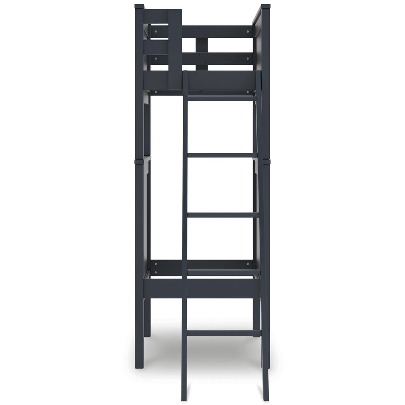 Signature Design by Ashley Nextonfort B396B12 Twin over Twin Bunk Bed with Mattresses IMAGE 2