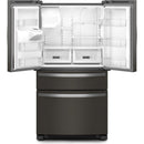 Whirlpool 36-inch French 4-Door Refrigerator with external water and ice dispenser WRMF3636RV IMAGE 2