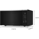  Whirlpool 22-inch 1.6  cu. ft. Countertop Microwave Oven with Sensor Cooking YWMCS7022RS IMAGE 5
