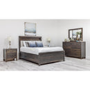 Mako Wood Furniture Stella King Upholstered Bed DRSG-100-UP-K IMAGE 2