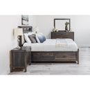 Mako Wood Furniture Stella King Upholstered Bed with Storage DRSG-100-ST-UP-K IMAGE 5