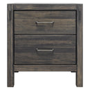 Mako Wood Furniture Stella 2-Drawer Nightstand DRSG-100-60-1D IMAGE 2