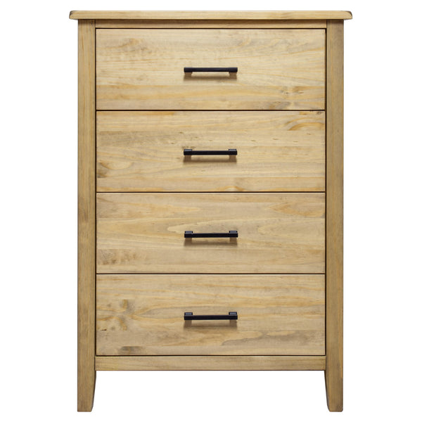 Mako Wood Furniture Harlow 4-Drawer Chest DRSG-300-29 IMAGE 1