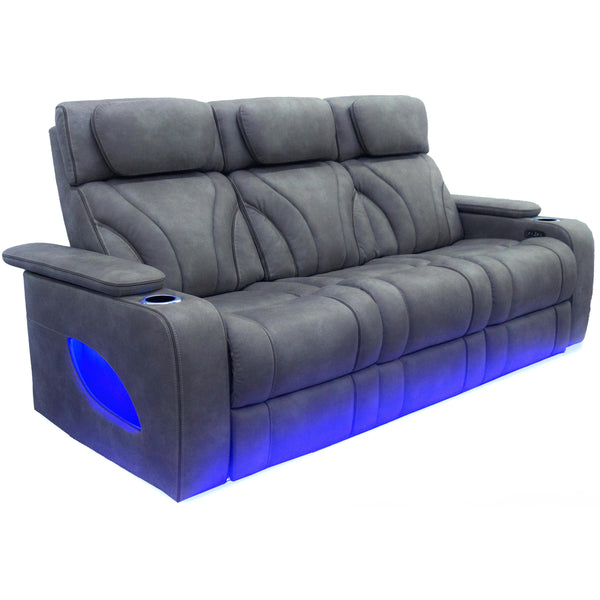 Synergy Home Furnishings Power Reclining Fabric Sofa K2193-52PHR-AIR-TEREMO-STEEL-BLUE IMAGE 1