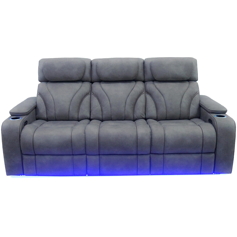 Synergy Home Furnishings Power Reclining Fabric Sofa K2193-52PHR-AIR-TEREMO-STEEL-BLUE IMAGE 5