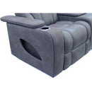 Synergy Home Furnishings Power Reclining Fabric Loveseat with Console K2193-73PHR-AIR-TEREMO-STEEL-BLUE IMAGE 8