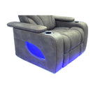 Synergy Home Furnishings Power Fabric Recliner K2193-85PHR-AIR-TEREMO-STEEL-BLUE IMAGE 8