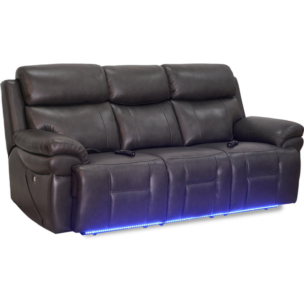 Synergy Home Furnishings Power Reclining Sofa K2224-52PHR-AIR-LIVORNO-DARK-GREY IMAGE 1