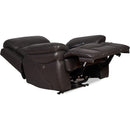 Synergy Home Furnishings Power Fabric Recliner K2224-85PHR-AIR-LIVORNO-DARK-GREY IMAGE 8