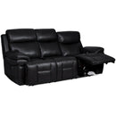 Synergy Home Furnishings Power Reclining Sofa K2224-52PHR-AIR-LIVORNO-BLACK IMAGE 5