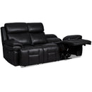 Synergy Home Furnishings Power Reclining Sofa K2224-52PHR-AIR-LIVORNO-BLACK IMAGE 6