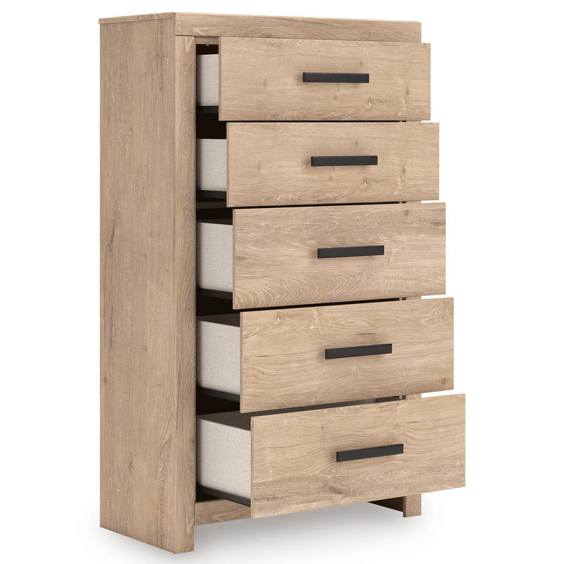 Signature Design by Ashley Sanginlane 5-Drawer Chest B3787-46 IMAGE 2