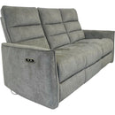 Primo International Liam Power Reclining Fabric Sofa Liam Power Reclining Sofa - Cope Stone IMAGE 2