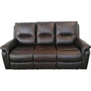 Primo International Keaton Power Reclining Sofa Keaton Power Reclining Sofa - Crackle Brown IMAGE 1