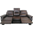 Primo International Keaton Power Reclining Sofa Keaton Power Reclining Sofa - Crackle Brown IMAGE 3