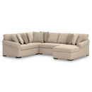Benchcraft LadyMae 59404S3 4 pc Sectional with Chaise IMAGE 1