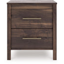  Signature Design by Ashley Calverson EB3660-292 Two Drawer Night Stand IMAGE 2