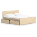  Signature Design by Ashley Onita EB9632B24 King Panel Platform Bed with 2 Side Storage IMAGE 2