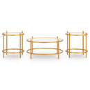  Signature Design by Ashley Pearlox T173-13 Occasional Table Set IMAGE 2