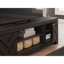 Signature Design by Ashley Cayboni W3789-68 LG TV Stand with Fireplace Option IMAGE 9