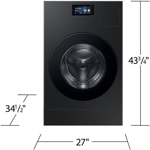  Samsung All-in-One Electric Laundry Center WD90F53AVBAC IMAGE 11