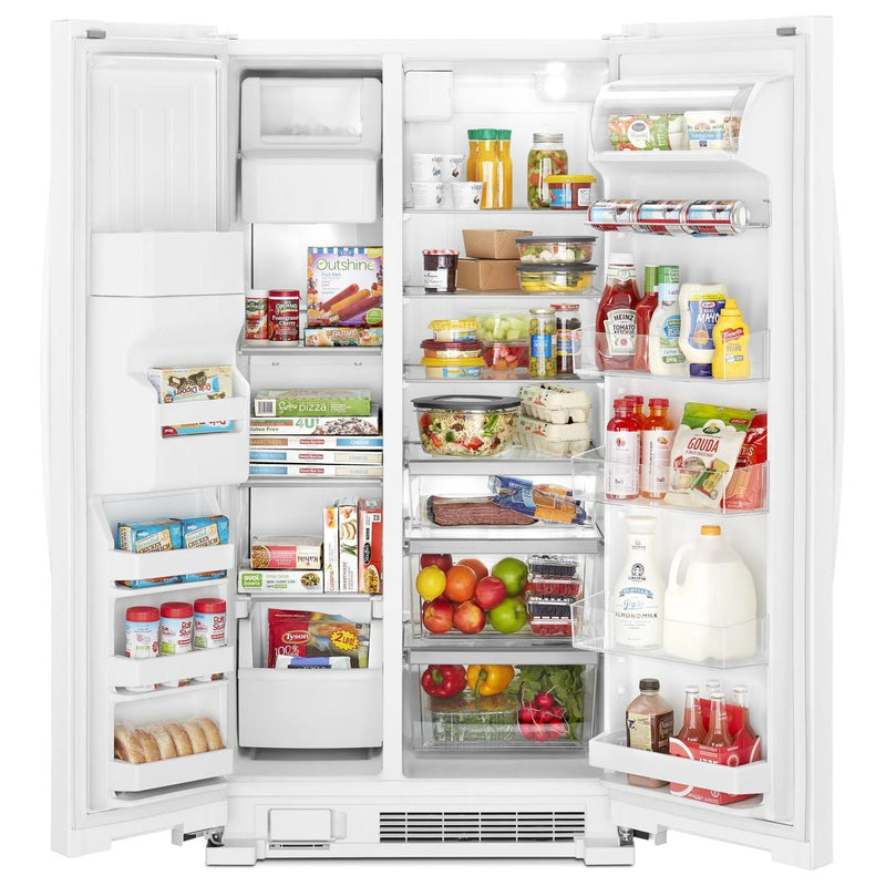  Whirlpool 33-inch, 21.4 cu. ft. Side-By-Side Refrigerator WRS321SDHW IMAGE 3