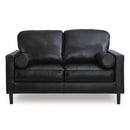 Signature Design by Ashley Bryceview Stationary Leather Match Loveseat 2120535C IMAGE 2