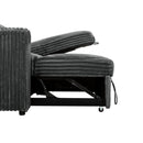 Primo International Arabella Fabric Sofabed Arabella Sofabed - Opulence Dark Grey IMAGE 15