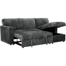 Primo International Arabella Fabric Sofabed Arabella Sofabed - Opulence Dark Grey IMAGE 2