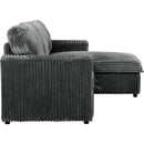 Primo International Arabella Fabric Sofabed Arabella Sofabed - Opulence Dark Grey IMAGE 8