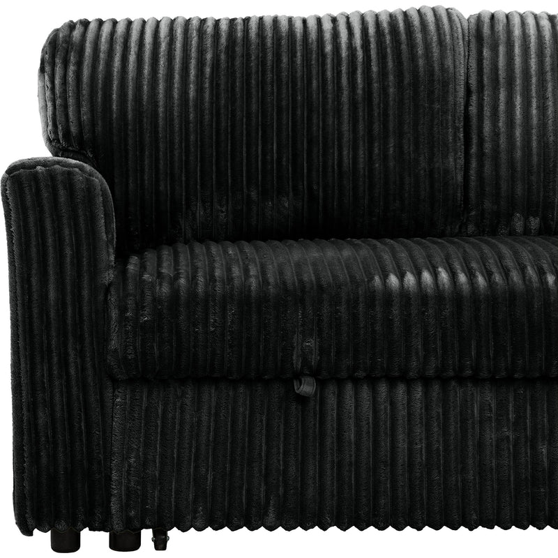 Primo International Arabella Fabric Sofabed Arabella Sofabed - Opulence Black IMAGE 11