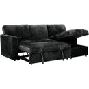 Primo International Arabella Fabric Sofabed Arabella Sofabed - Opulence Black IMAGE 2