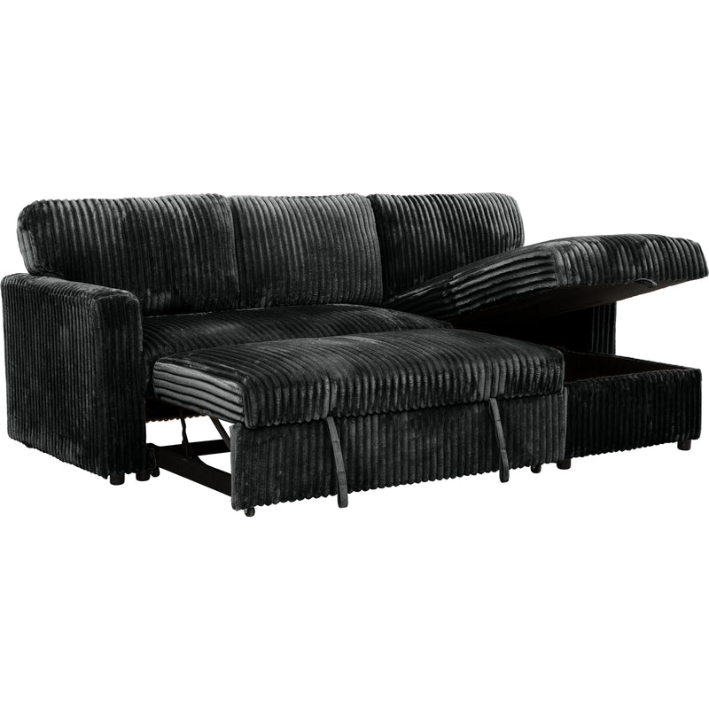 Primo International Arabella Fabric Sofabed Arabella Sofabed - Opulence Black IMAGE 2