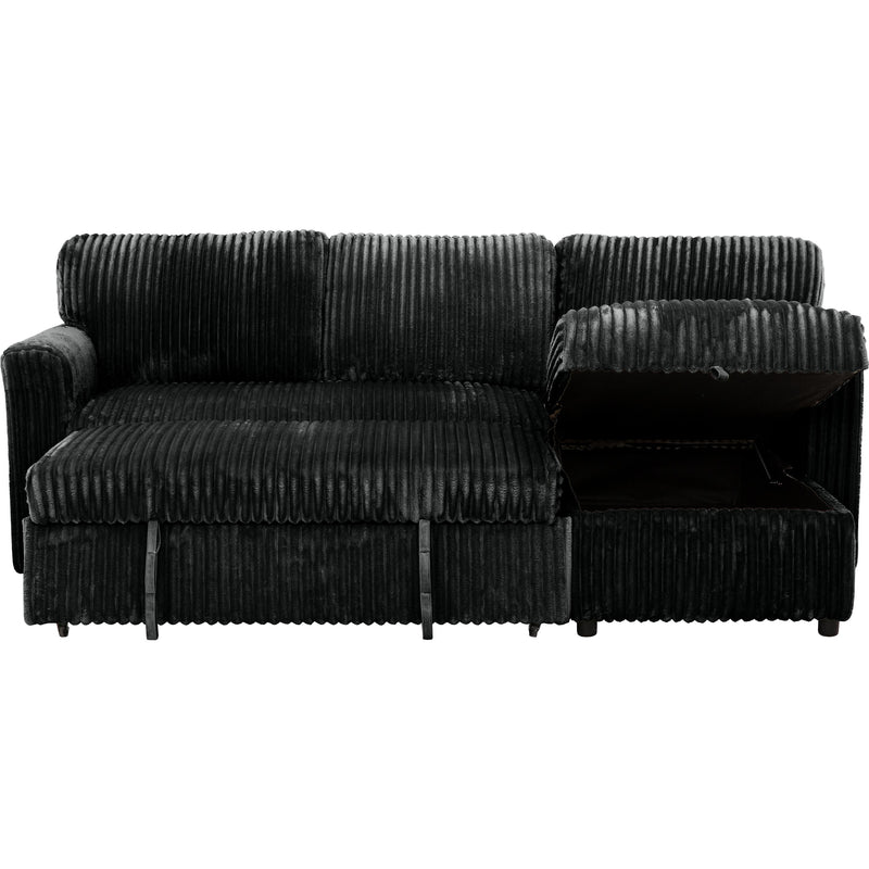 Primo International Arabella Fabric Sofabed Arabella Sofabed - Opulence Black IMAGE 5