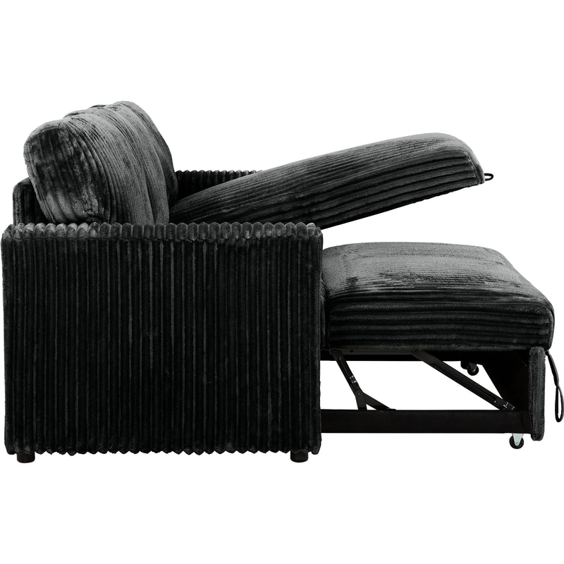 Primo International Arabella Fabric Sofabed Arabella Sofabed - Opulence Black IMAGE 7