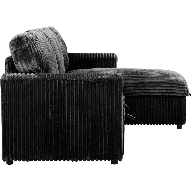 Primo International Arabella Fabric Sofabed Arabella Sofabed - Opulence Black IMAGE 8