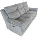 Primo International Cove Power Reclining Fabric Sofa Cove Power Reclining Sofa - Empire Grey IMAGE 1