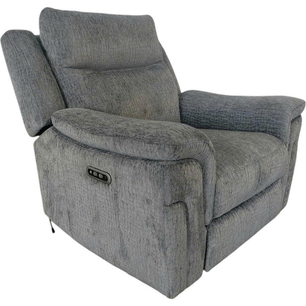 Primo International Cove Power Fabric Recliner Cove Power Recliner - Empire Grey IMAGE 1