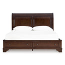 Signature Design by Ashley Trellington B716B1 Queen Sleigh Storage Bed IMAGE 2