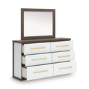 Signature Design by Ashley Kendanport PCB1108B1 Dresser and Mirror IMAGE 2