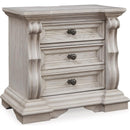  Signature Design by Ashley Bruchandi PCB948-93 Three Drawer Night Stand IMAGE 1