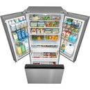  Midea 33-inch, 22.6 cu. ft. Counter-Depth French 3-Door Refrigerator with Wi-Fi MRF23I7AST IMAGE 7